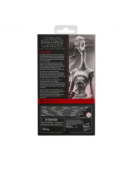Figura hasbro star wars the black series attack of the clones taun we Figura hasbro star wars the black series attack of the clones taun we