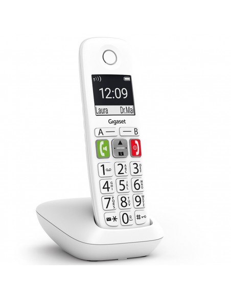 Telefono fijo inalambrico gigaset e290 duo blanco 300 numeros - 42 tonos Telefono fijo inalambrico gigaset e290 duo blanco 300 numeros - 42 tonos
