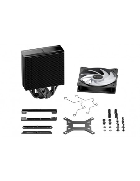 Ventilador disipador cpu bequiet pure rock 3 lx 120mm negro Ventilador disipador cpu bequiet pure rock 3 lx 120mm negro