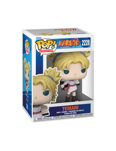 Funko pop animation naruto classic temari con tessen