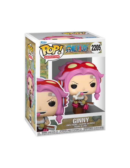 Funko pop animation one piece ginny con rifle