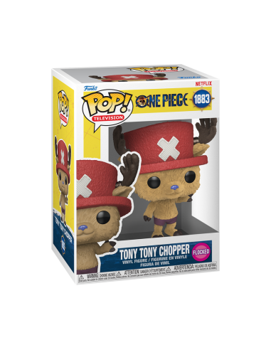 Funko pop tv: one piece tony tony chopper (flocked) (live action)