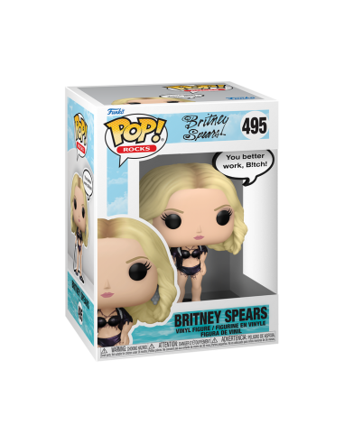 Funko pop sayings britney spears you better work b!tch