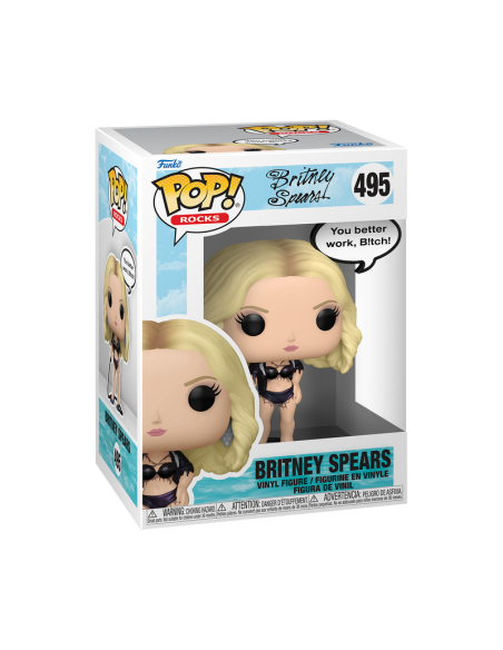 Funko pop sayings britney spears you better work b!tch