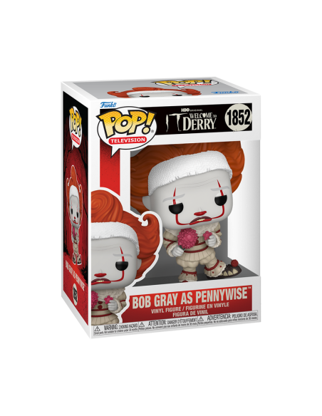 Funko pop tv: it bienvenido a derry bob gray como pennywise Funko pop tv: it bienvenido a derry bob gray como pennywise