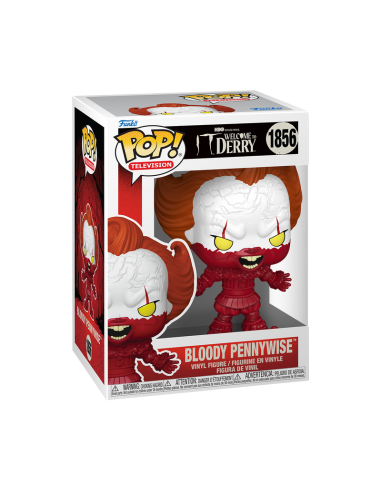 Funko pop tv: it bienvenido a derry pennywise sangriento