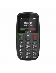 Telefono movil gigaset gl395 negro para mayores