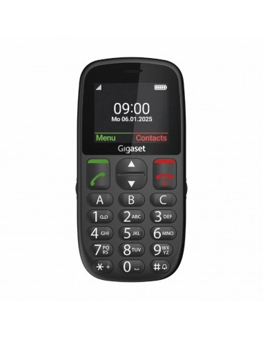 Telefono movil gigaset gl395 negro para mayores