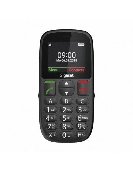 Telefono movil gigaset gl395 negro para mayores