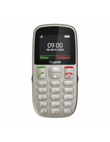 Telefono movil gigaset gl395 gris para mayores