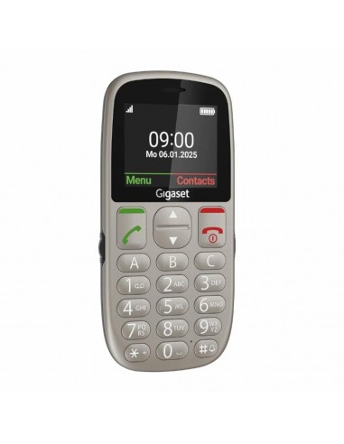 Telefono movil gigaset gl395 gris para mayores