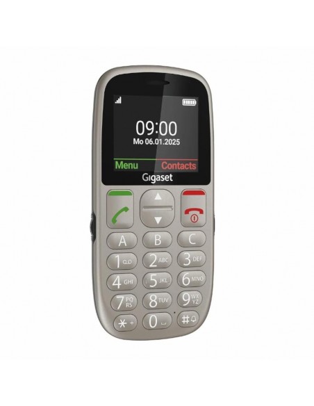 Telefono movil gigaset gl395 gris para mayores