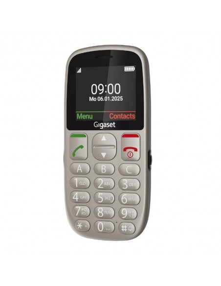 Telefono movil gigaset gl395 gris para mayores