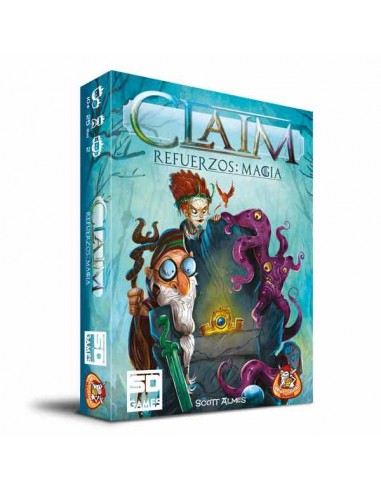 Juego de mesa claim refuerzos: magia pegi 10