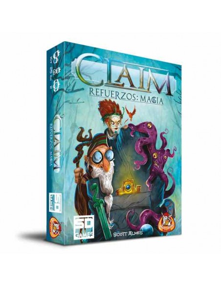 Juego de mesa claim refuerzos: magia pegi 10