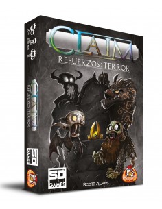 Juego de mesa claim refuerzos: terror pegi 10