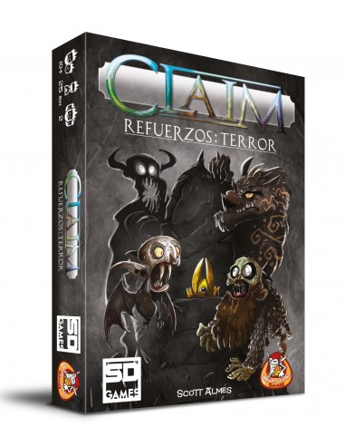 Juego de mesa claim refuerzos: terror pegi 10
