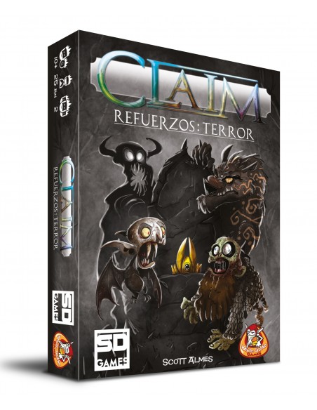 Juego de mesa claim refuerzos: terror pegi 10