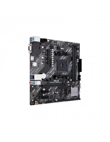 Placa base asus amd prime a520m - k socket am4 ddr4 x2 max 64gb 3200 mhz d - sub hdmi matx
