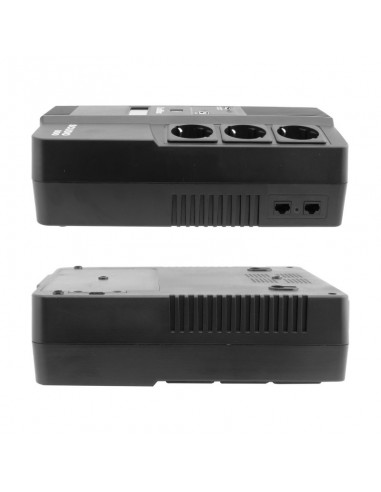 Sai coolbox scudo3 800va lcd 6 enchufes schuko