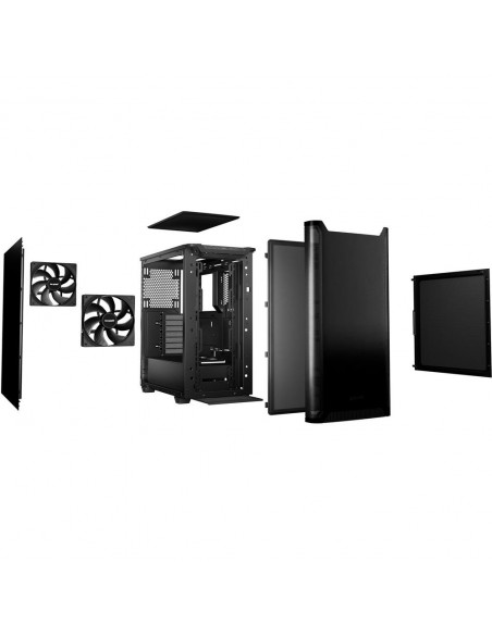 Caja ordenador bequiet pure base 501 atx negro Caja ordenador bequiet pure base 501 atx negro