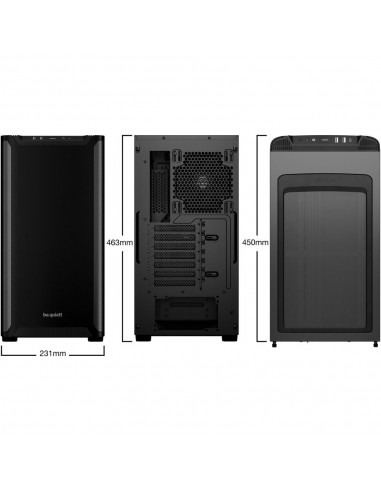 Caja ordenador bequiet pure base 501 atx negro