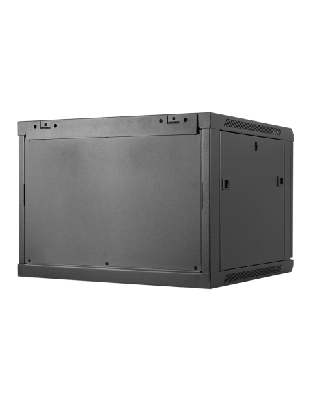 Armario rack mural 19 pulgadas phasak pro 9u 600x450 desmontado (envio flat pack) (incluyen 2 vent bolsa tornilleria)