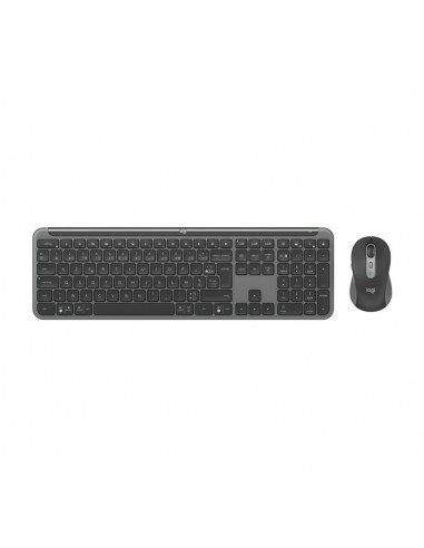 Teclado + raton logitech signature slim combo mk950 for business inalambrico