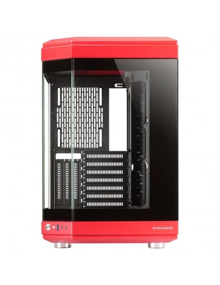 Caja ordenador mars gaming mc - 3t atx cristal templado rojo Caja ordenador mars gaming mc - 3t atx cristal templado rojo