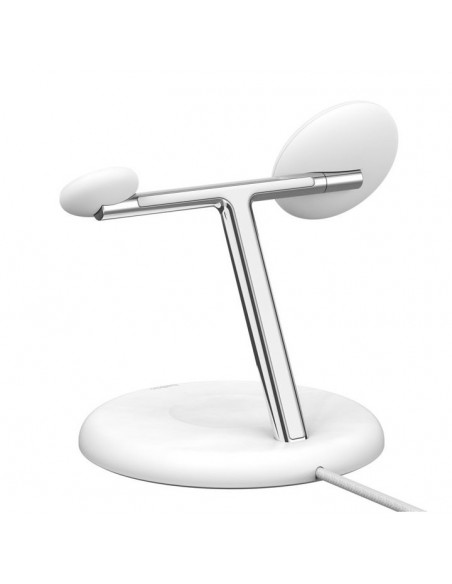 Base de carga inalambrica belkin wiz023vfwh 3 en 1 blanco