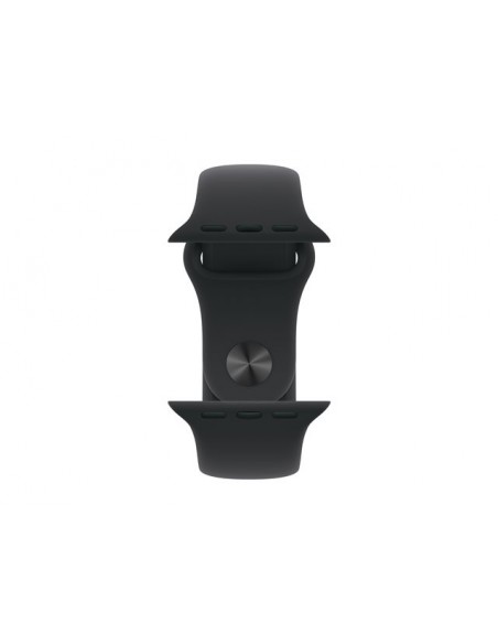 Smartwatch apple watch s11&nbsp;gps + cellular 42mm&nbsp;jet black aluminium case black sport band - s - m
