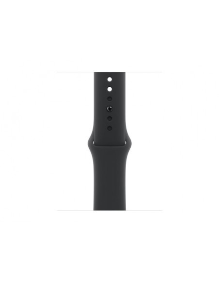 Smartwatch apple watch s11&nbsp;gps + cellular 42mm&nbsp;jet black aluminium case black sport band - s - m