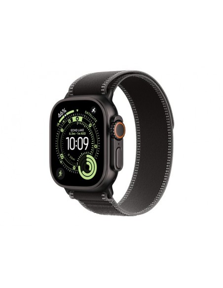 Smartwatch apple watch ultra 3&nbsp;gps + cellular&nbsp;49mm&nbsp;black titanium case black - charcoal trail loop - s - m