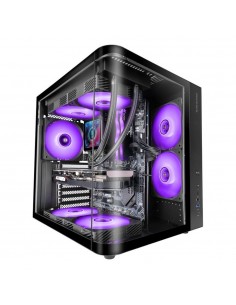 Caja ordenador mars gaming mccurv atx frgb cristal templado negra