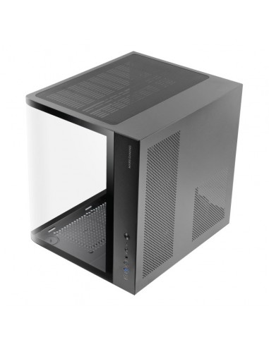 Caja ordenador mars gaming mccurv atx frgb cristal templado negra