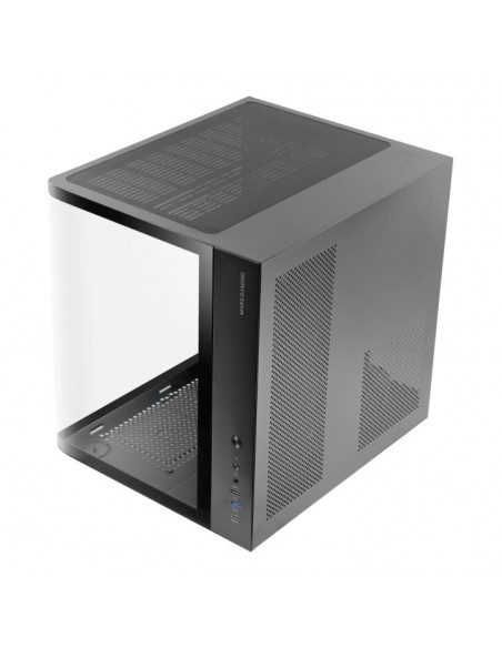 Caja ordenador mars gaming mccurv atx frgb cristal templado negra Caja ordenador mars gaming mccurv atx frgb cristal templado negra