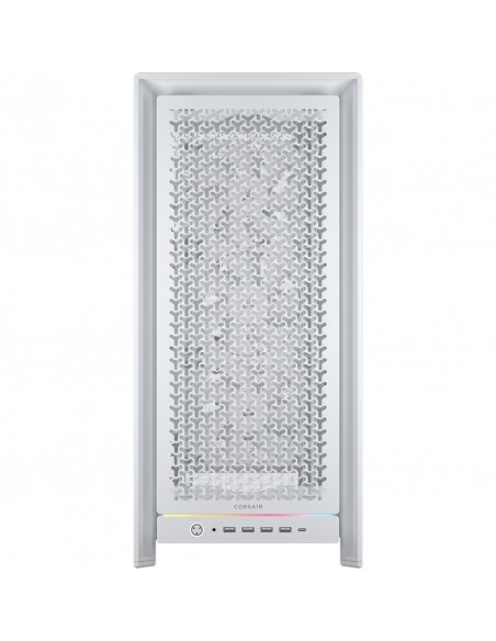 Caja ordenador gaming corsair frame 5000d rs atx cristal templado blanco Caja ordenador gaming corsair frame 5000d rs atx cristal templado blanco
