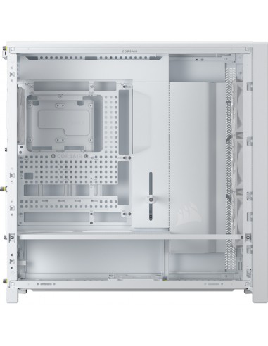 Caja ordenador gaming corsair frame 5000d rs atx cristal templado blanco