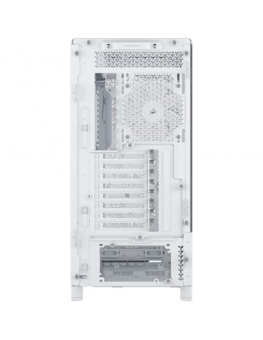 Caja ordenador gaming corsair frame 5000d rs atx cristal templado blanco
