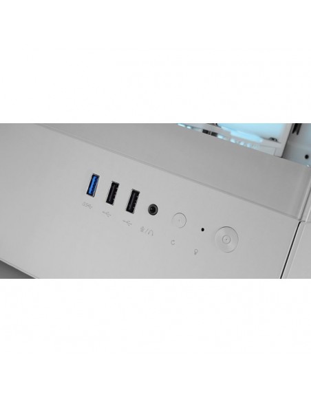Caja ordenador mars gaming mcxo atx arb cristal templado blanca Caja ordenador mars gaming mcxo atx arb cristal templado blanca