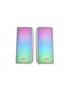 Altavoces mars gaming 2.0 msrgb2 blanco