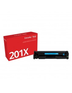 Toner xerox everyday compatible con hp 201x (cf401x) cian
