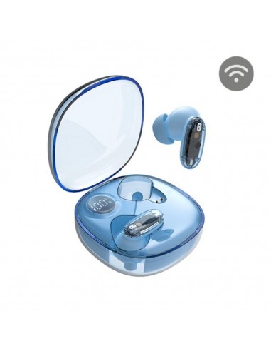 Auriculares mars gaming mhib2 inalambrico azul