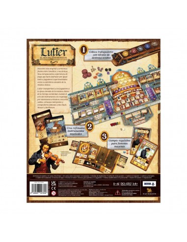 Juego de mesa lutier