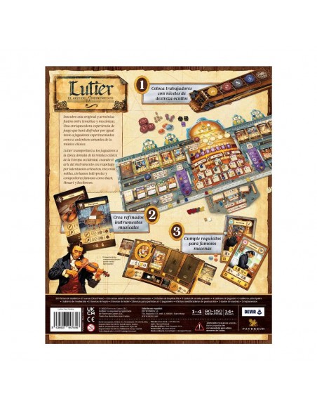 Juego de mesa lutier Juego de mesa lutier