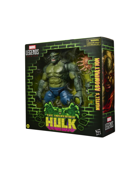 Figura hasbro marvel legends series the incredible hulk marvel's abomination