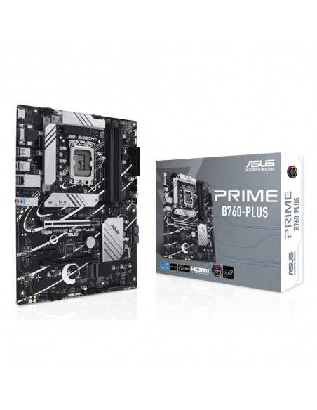 Placa base asus prime b760 - plus atx - 4x ddr5 - 4x sata3