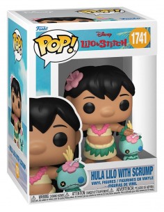 Funko pop & buddy: lilo & stitch s4 hula w - scrump