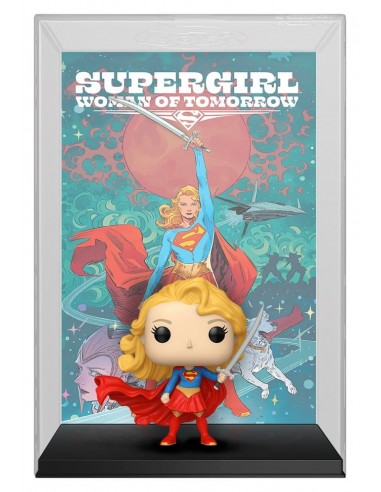 Funko pop comic cover dc supergirl