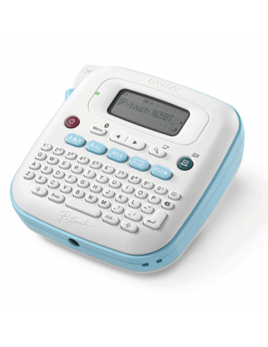 Rotuladora brother ptn25btql1 lcd - 1 linea - teclado qwerty